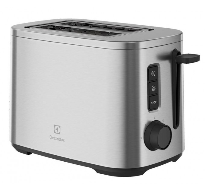 Тостер Electrolux 800Вт, дисплей, металл