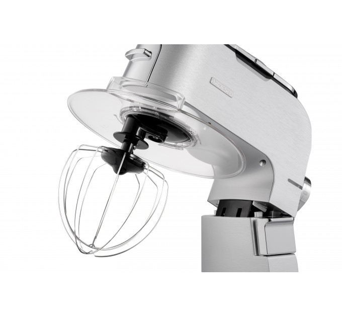 Кухонна машина ARDESTO 1500Вт, чаша-метал, корпус-метал, насадок-10, сріблясто-сірий