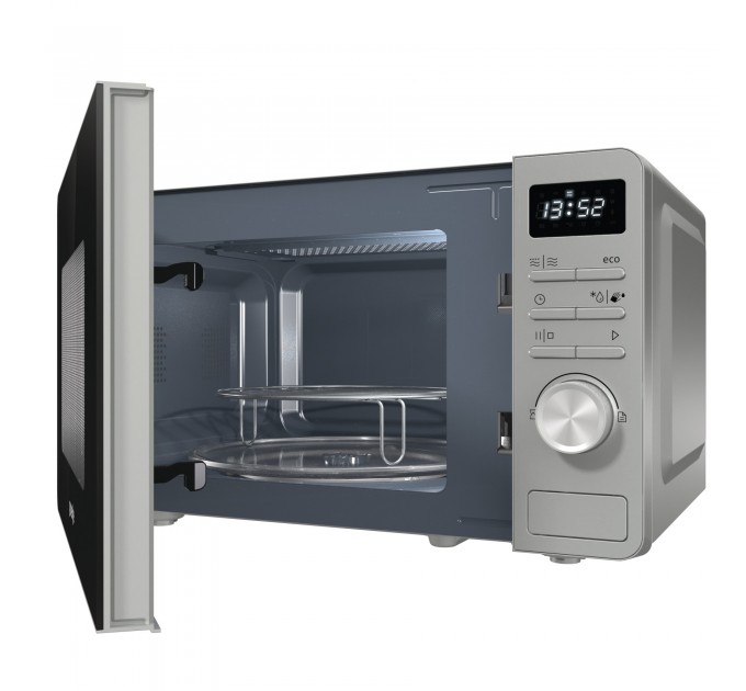 Микроволновая печь Gorenje, 23л, мех. управл., 800Вт, гриль, дисплей, нерж