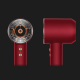 Фен Dyson HD16 Supersonic Nural Red Velvet/Gold, 1600Вт, 3 режими, іонізація, хол. обдув, кейс для зберігання, червоно-золотий