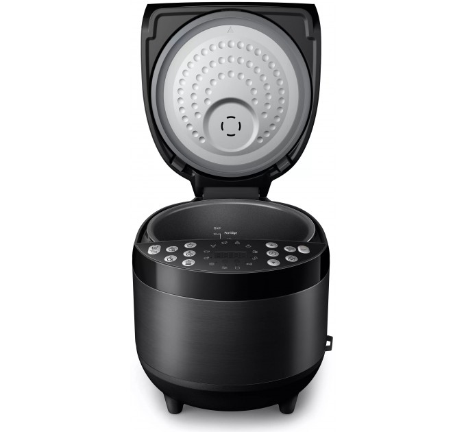 Мультиварка Philips All-in-One 980Вт, чаша-5л, электронное управл., 60 авто. программ, пластик, чорний