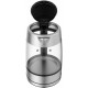 Електрочайник Tefal Glass Kettle 1.7л, скло, з підсвіткою, сріблясто-чорний