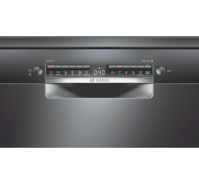 Посудомийна машина Bosch, 12компл., A++, 60см, дисплей, чорний