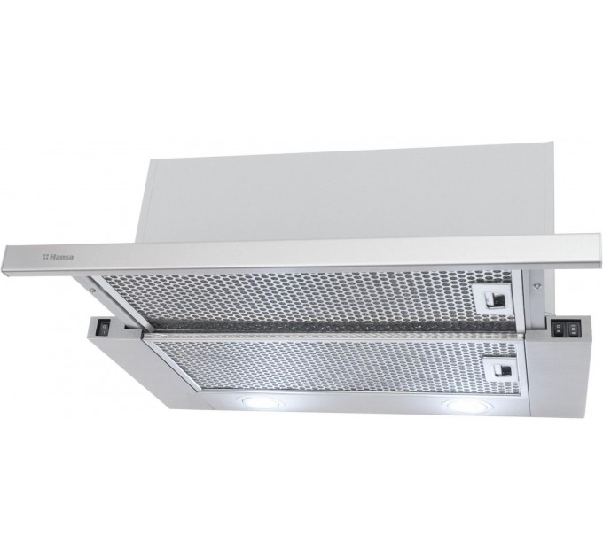 Вытяжка Hansa встраиваемая, 60см, 417м3ч, нерж