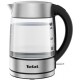 Електрочайник Tefal Glass Kettle 1.7л, скло, з підсвіткою, сріблясто-чорний