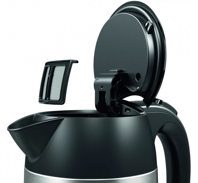 Електрочайник Bosch, 1.7л, метал, метал