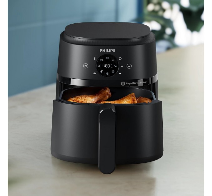 Мультипечь Philips Ovi Dual Steam 1500Вт, чаша-4.2л, сенсорное управл., 13 авто. программ, пластик, чорний