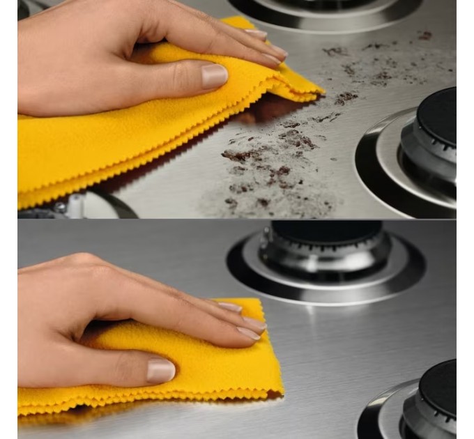 Варочная поверхность Electrolux газовая, 75см, чугун, нерж