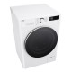 Пральна машина LG фронтальна, 11кг, 1400, A, 57см, дисплей, пара, інвертор, білий