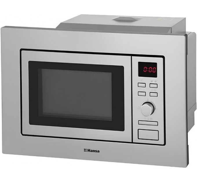 Вбудовувана мікрохвильова піч Hansa, 20л, функц. мікрохв., гриль, диспл., нержавіюча сталь