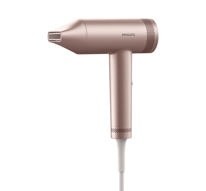 Фен Philips 8000 Series, 1400Вт, 3 режими, іонізація, хол. обдув, турборежим, рожевий