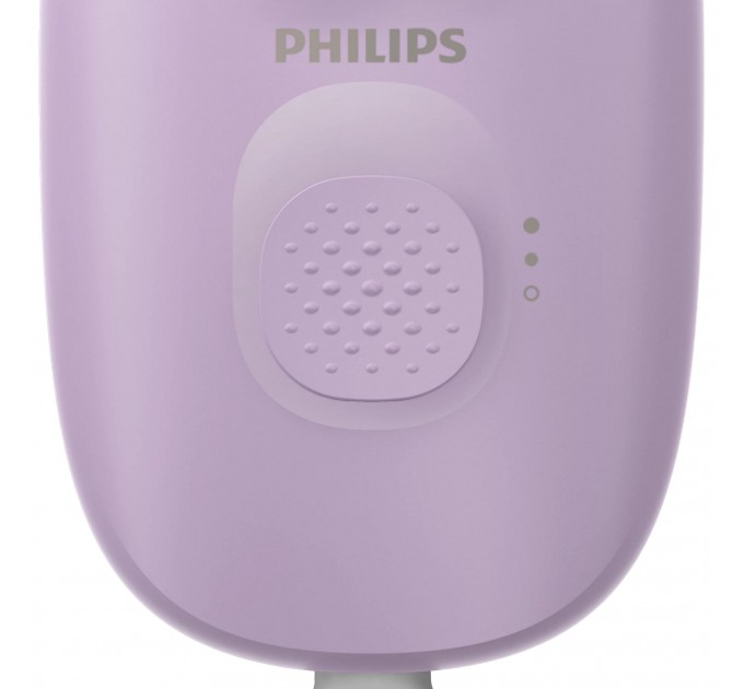 Эпилятор Philips Series 2000 дисковый, от сети, сух., с подсветкой, насадок-3, фиолетовый