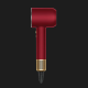 Фен Dyson HD16 Supersonic Nural Red Velvet/Gold, 1600Вт, 3 режими, іонізація, хол. обдув, кейс для зберігання, червоно-золотий
