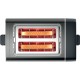 Тостер Bosch 970Вт, пластик, сірий