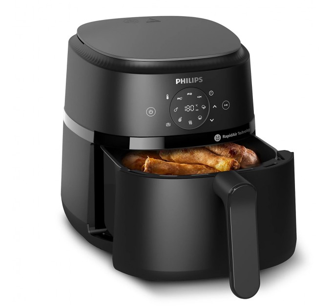 Мультипечь Philips Ovi Dual Steam 1500Вт, чаша-4.2л, сенсорное управл., 13 авто. программ, пластик, чорний