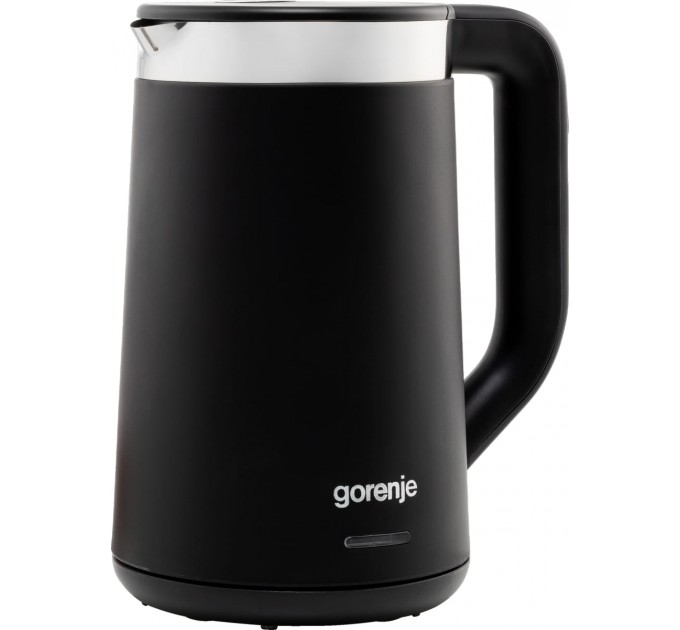 Электрочайник Gorenje 1.7л, LED дисплей, Strix контроль, черный