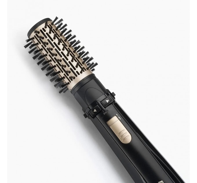 Фен-щітка Babyliss Big Hair Dual 1000, 1000Вт, 2 режими, хол. обдув, оберт. насадок, 2 насадки, чорний
