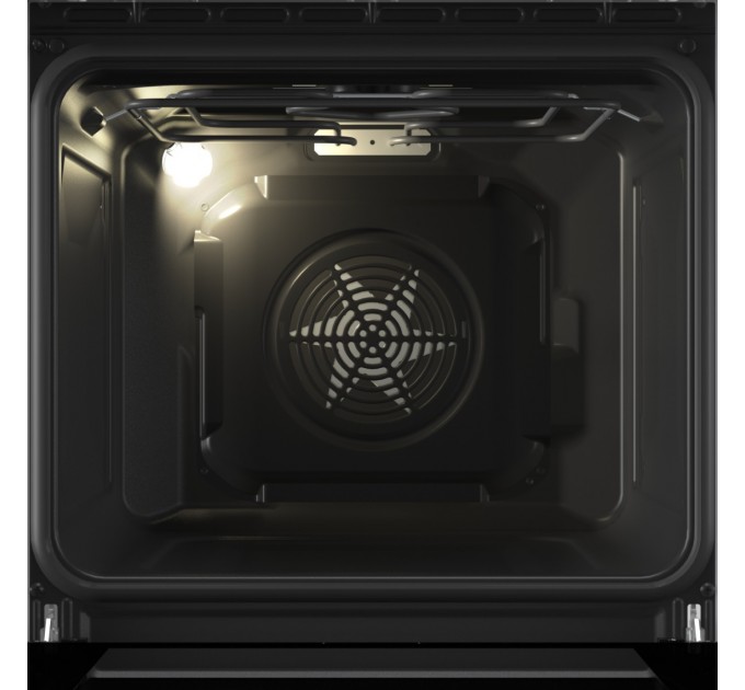 Плита Gorenje электрическая стеклокерамическая, 70л, 50x60см, дисплей, программатор, серый