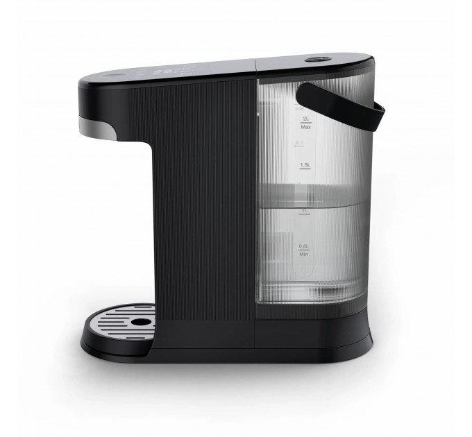 Електрочайник-диспенсер Tefal Instant Hot Water 2л, 5 темп.реж, миттєве нагрівання, сенc. управління, чорний