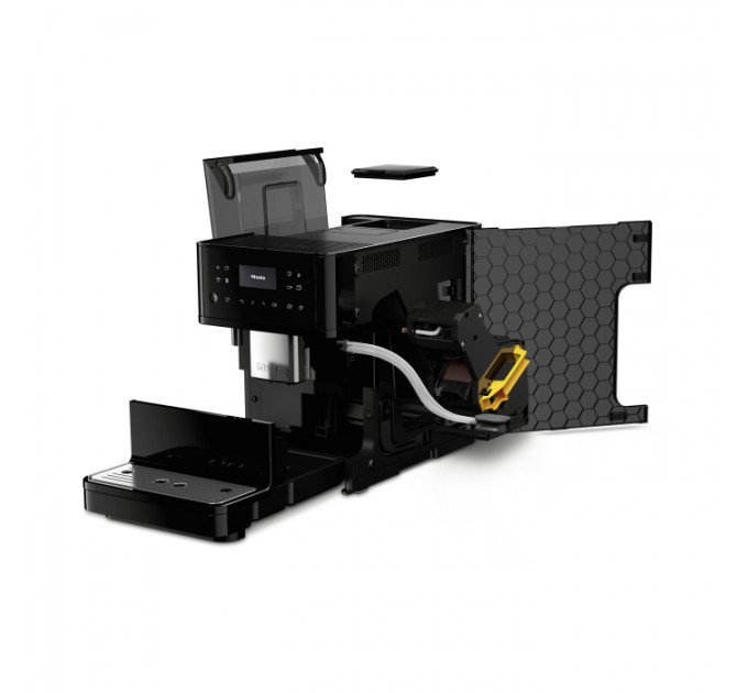 Кофемашина Miele CM 6160 1.8л, зерно + молоко, автомат.капучинатор, аторецептов - 19, черный