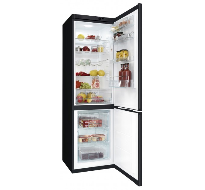 Холодильник Snaige з нижн. мороз., 194.5x60х65, холод.відд.-233л, мороз.відд.-88л, 2дв., A++, ST, чорний