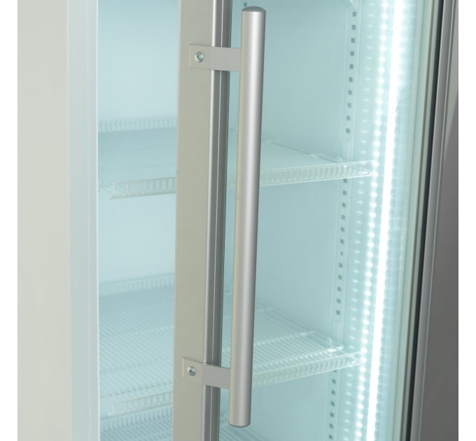 Холодильная витрина Snaige, 202.5x60х73, 455л, полок - 5, зон - 1, бут-252, 1дв., ST, баннер, белый