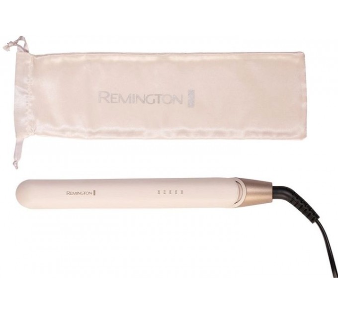 Випрямляч Remington Shea Soft, >300Вт, темп.режимів-5, 150-230С, кераміка, біло-золотий