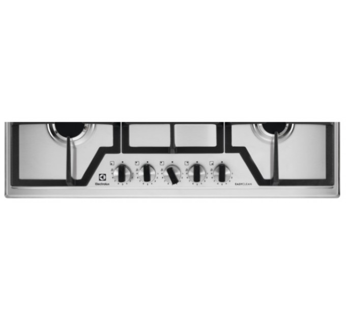 Варочная поверхность Electrolux газовая, 75см, чугун, нерж