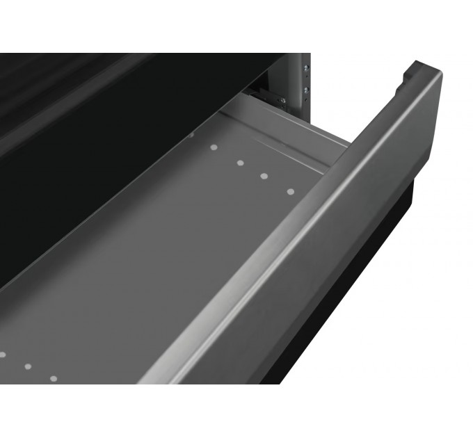 Плита Hansa комбінована, 65л, 60x60см, дисплей, конвекція, чавун, нерж