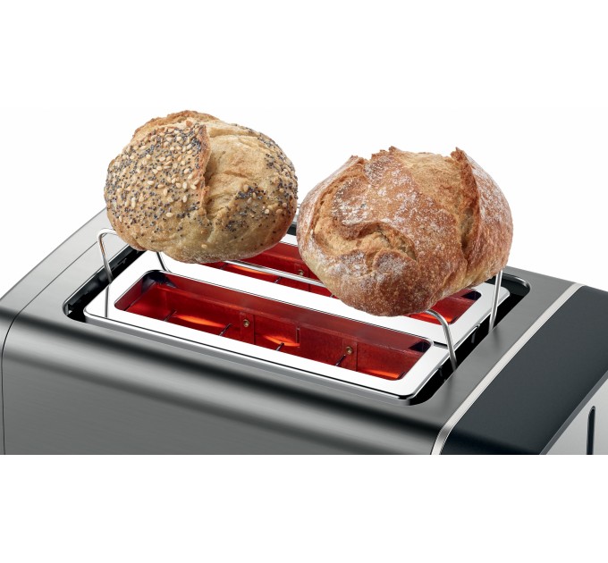 Тостер Bosch 970Вт, пластик, сірий