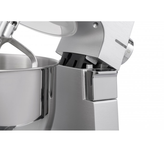 Кухонна машина ARDESTO 1500Вт, чаша-метал, корпус-метал, насадок-10, сріблясто-сірий