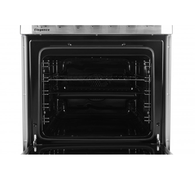 Плита ARDESTO комби Elegance, 66л, 60x60см, конвекция, чугун, подсветка, форсунки LPG (подключение газового баллона), нерж