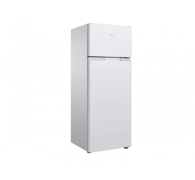 Холодильник TCL с верхн. мороз., 144x55х54.5, холод.отд.-167л, мороз.отд.-40л, 2дв., A++, ST, белый