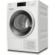 Сушильна машина Miele TWC 640 WP тепловий насос, 8кг, A+++, 64.3см, дисплей, інвертор, люк чорний, білий