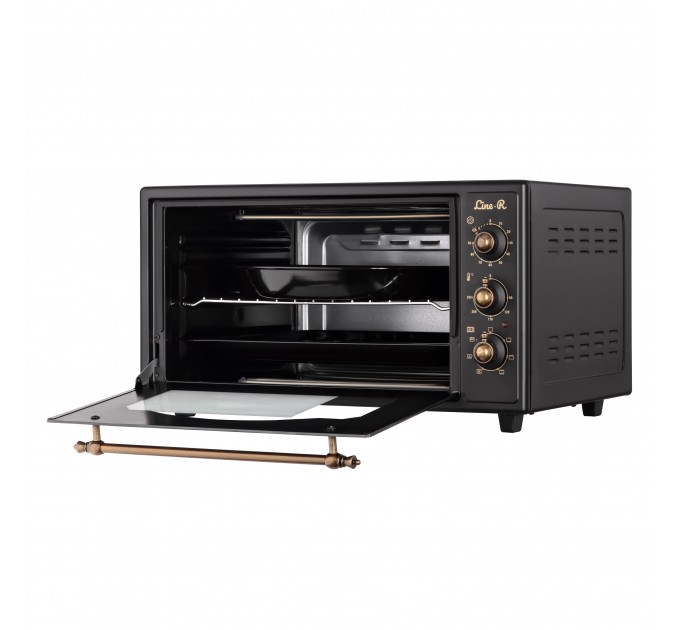 Піч електрична ARDESTO Line-R, 48л, 1600Вт, механіч., конвенція, чорний