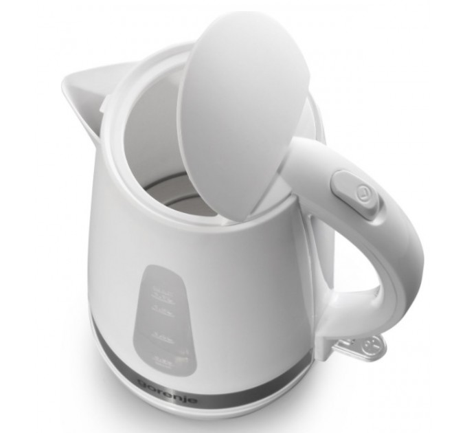 Электрочайник Gorenje 1.7л, пластик, белый