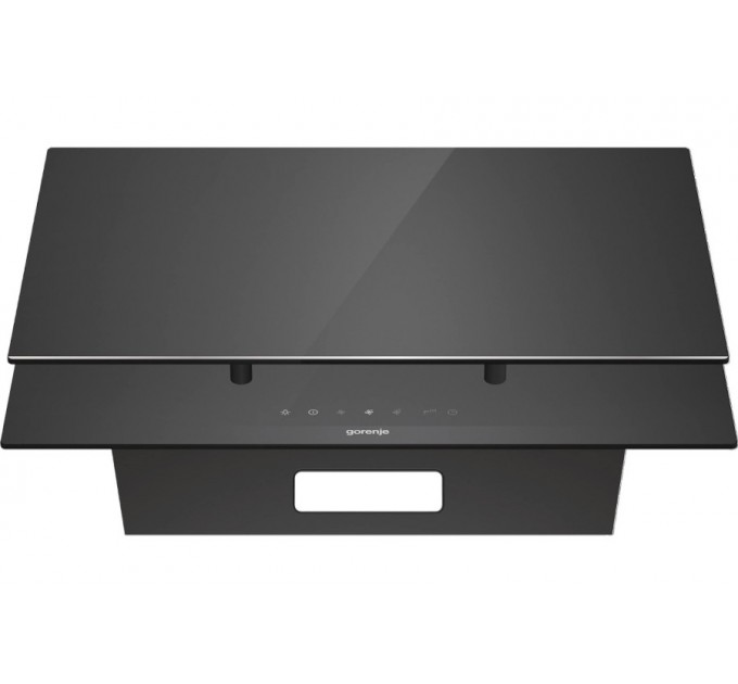 Вытяжка Gorenje наклонная, 60см, 639м.куб/ч, черный
