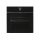 Духовой шкаф Gorenje электрический, 77л, A+,TouchFree, дисплей, мультисист, Wi-Fi упр, пиролиз, приготовл. на разн. уровнях, черный