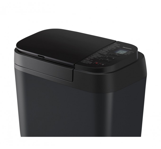Хлебопечка Panasonic 550Вт, программ-28, макс.вес -1.25кг, форма-прямоугольник, пластик, черный