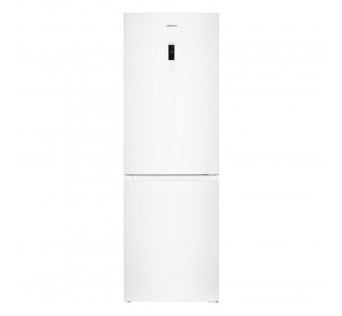 Холодильник ARDESTO з нижн. мороз., 195x60х67, холод.відд.-245л, мороз.відд.-97л, 2дв., А+, NF, диспл зовн., зона св-ті, білий