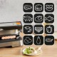 Гриль Tefal прижимной OptiGrill 4in1 XL 2200Вт, темп. режимов-4 съёмные пластины, металл