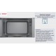 Мікрохвильова піч Bosch, 20л, електр. керув., 800Вт, білий