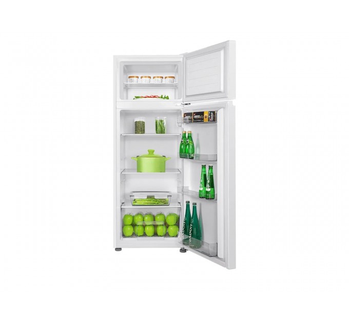 Холодильник TCL с верхн. мороз., 144x55х54.5, холод.отд.-167л, мороз.отд.-40л, 2дв., A++, ST, белый