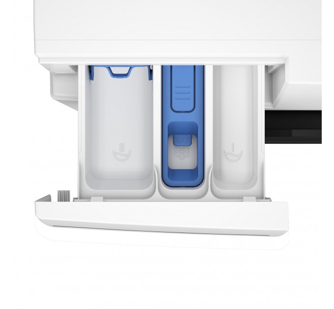 Стиральная машина Beko фронтальная, 7кг, 1200, A+++, 50см, дисплей, инвертор, пар, белый