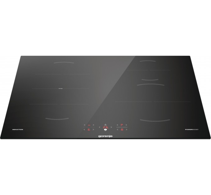 Варочная поверхность Gorenje индукционная, 60см, PowerBoost, TouchControl, обьединение конфорок, черный