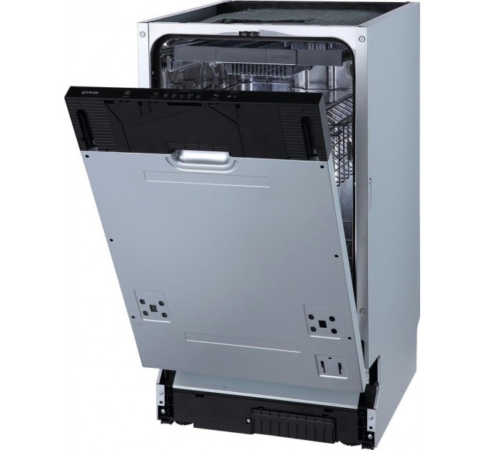 Посудомоечная машина Gorenje встраиваемая, 11компл., A++, 45см, AquaStop, 3я корзина, белый