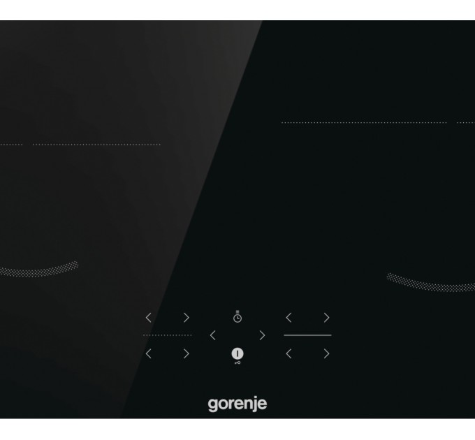 Варочная поверхность Gorenje индукционная, 60см, PowerBoost, TouchControl, обьединение конфорок, черный