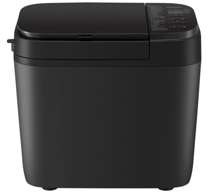 Хлебопечка Panasonic 550Вт, программ-28, макс.вес -1.25кг, форма-прямоугольник, пластик, черный
