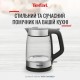 Электрочайник Tefal Glass Kettle 1.7л, стекло, с подсветкой, серебристо-черный