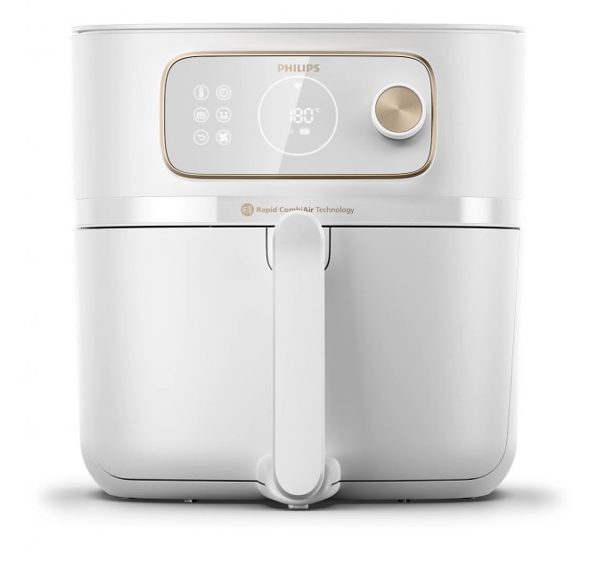 Мультипіч Philips Combi XXL Connected 2200Вт, чаша-8.3л, сенсорне управл., 22 авто. программ, пластик, білий